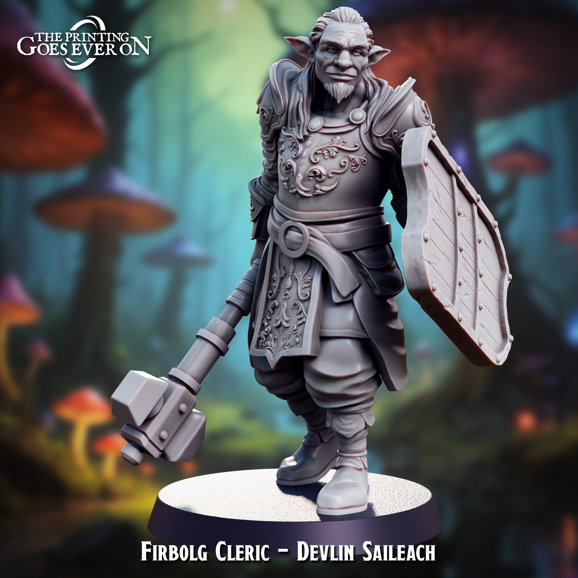 Firbolg Cleric - Devlin Seileach - Presupported